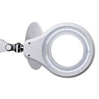 MAUL Lampe loupe à LED MAULsource, dimmable, blanc