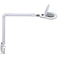 MAUL Lampe loupe à LED MAULsource, dimmable, blanc