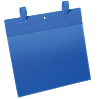 DURABLE Gitterboxtasche mit Lasche, A5 quer, blau