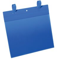 DURABLE Gitterboxtasche mit Lasche, A5 quer, blau