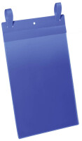 DURABLE Gitterboxtasche mit Lasche, A5 quer, blau