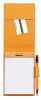 RHODIA Porte-bloc + bloc No. 13, 115 x 158 mm, ligné, orange