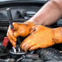 HYGOSTAR Gant en nitrile POWER GRIP, L, orange