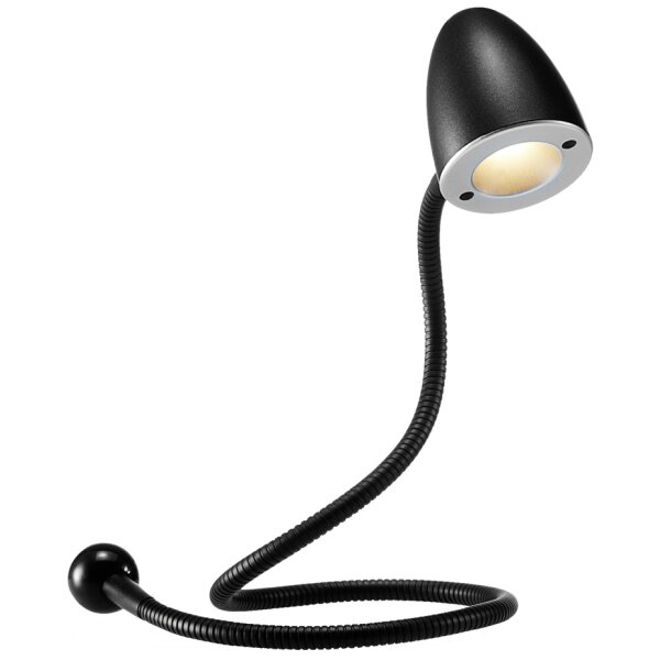 Hansa Lampe à LED USB Snake, noir