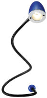 Hansa Lampe à LED USB Snake, noir