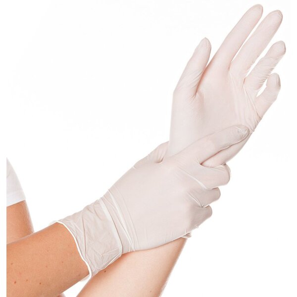 HYGOSTAR Nitril-Handschuh SAFE PREMIUM, XL, weiss