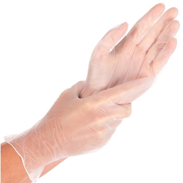 HYGONORM Vinyl-Handschuh "IDEAL LIGHT", S, weiss, puderfrei