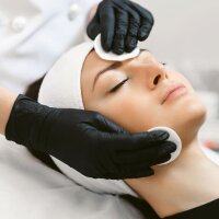 HYGOSTAR Gants latex DIABLO, M, noir