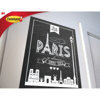 3M Command Languette autocollante pour posters, S, blanc