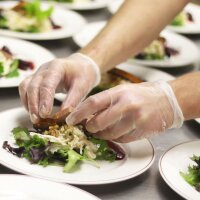 HYGOSTAR Gant en vinyle IDEAL, XL, blanc