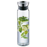 alfi Carafe en verre FLOWMOTION, à une paroi, 1,0...