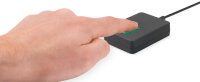 TimeMoto Lecteur dempreintes digitales USB FP-150, noir
