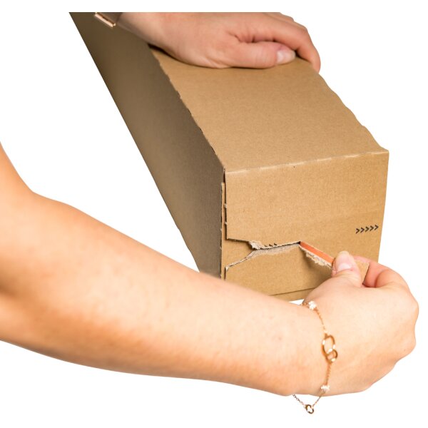 smartboxpro Versandh&uuml;lse, (B)715 x (T)105 mm, SK, braun