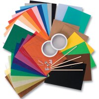 folia Laternen-Bastel-Set, 37-teilig