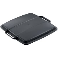 DURABLE Poubelle DURABIN ECO 90, carré, noir