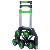 pavo Diable descalier en aluminium, 2 x 3 roues en...