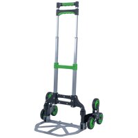 pavo Diable descalier en aluminium, 2 x 3 roues en...