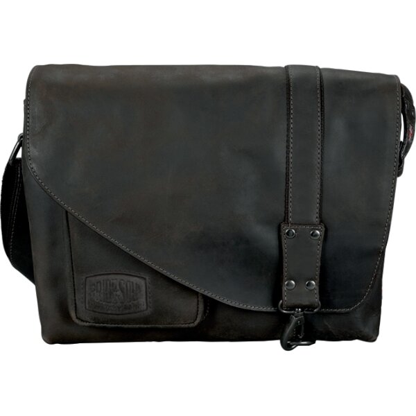 PRIDE&SOUL Umhängetasche "MRS. NOEL", aus Leder, braun