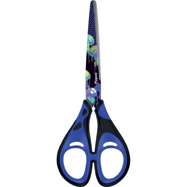 Maped Ciseaux DEEPSEA PARADISE, pointu, 210 mm, asymétrique