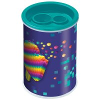 Maped Taille-crayon 2 trous PIXEL PARTY, en métal