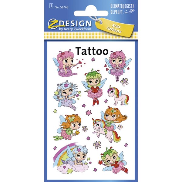 ZDesign KIDS Tatouages dragons, coloré