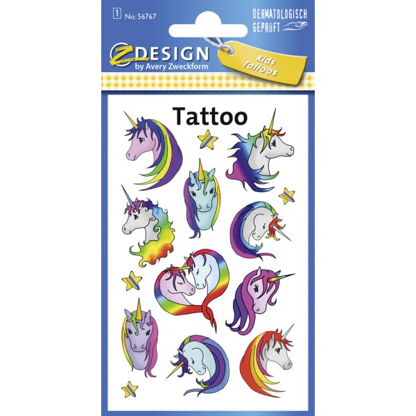 ZDesign KIDS Tatouages dragons, coloré