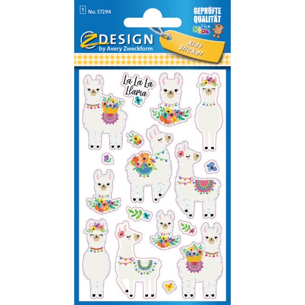 ZDesign KIDS Sticker glitter licorne, coloré