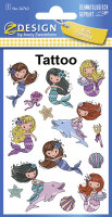 ZDesign KIDS Kinder-Tattoos "Meerjungfrau", bunt