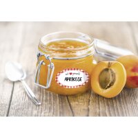 ZDesign HOME Haushalts-Etiketten Kariert mit Schrift