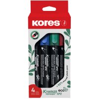 Kores Marqueur permanent ECO XP2, pointe...