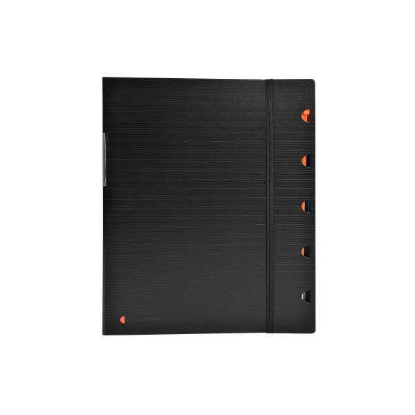 EXACOMPTA Sichtbuch Exaview A4 85434E schwarz 40 Taschen