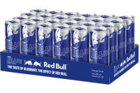 RED BULL Energy Drink Alu 6556 Blue Edition 25 cl, 24 Stk.