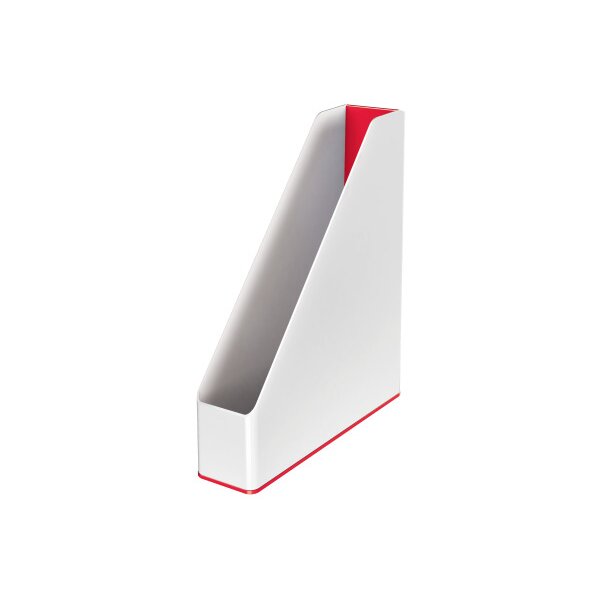 LEITZ Stehsammler WOW Duo Colour A4 5362-10-26 weiss/rot