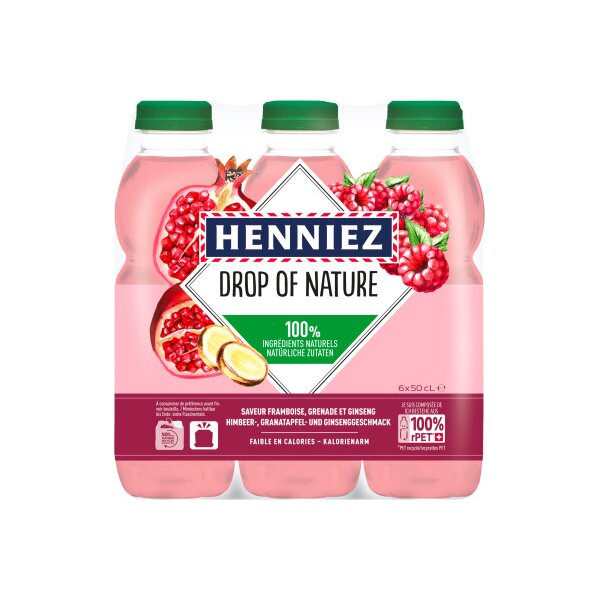 HENNIEZ Drop of Nature Frambois 12557259 50 cl, 6 pcs.