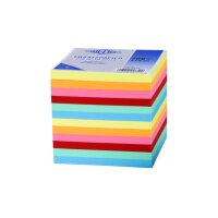 WEDO Ersatzzettel 9x9cm 27026510 lose 700Bl. farbig...