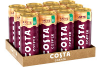 COSTA Coffee Latte Alu 5291 25 cl, 12 pcs.