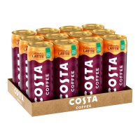 COSTA Coffee Latte Alu 5284 25 cl, 12 Stk.