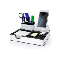 MONOLITH Desk Organizer DO 003 -17 weiss-schwarz...