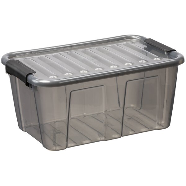 plast team Boîte de rangement HOME BOX, 8 L, transparent