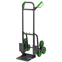 pavo Diable descalier en acier, 2 x 3 roues en étoile