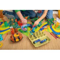 Pelikan Cahier dart plastique upcycling jungle, A4