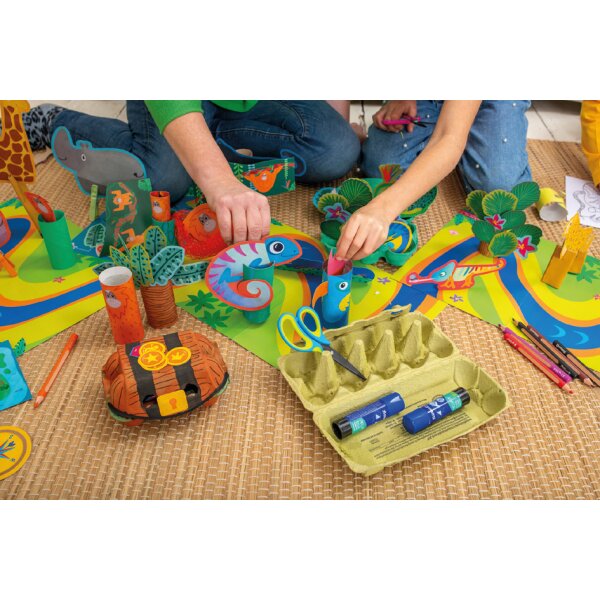 Pelikan Cahier dart plastique upcycling ferme, A4