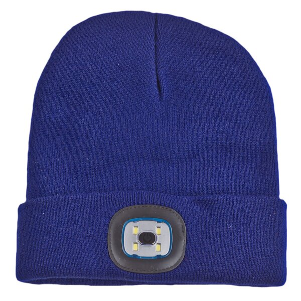 IWH Bonnet avec lampe LED, bleu