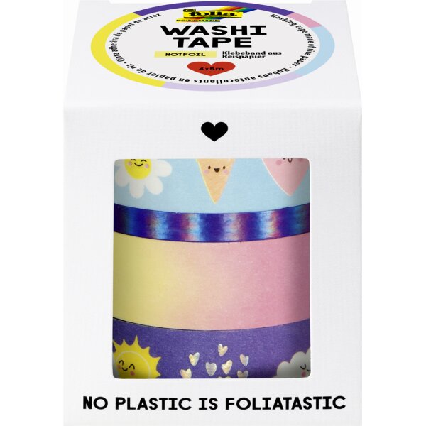 folia Ruban adhésif décoratif Washi-Tape HOTFOIL SUNNYSIDE