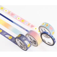 folia Ruban adhésif décoratif Washi-Tape...