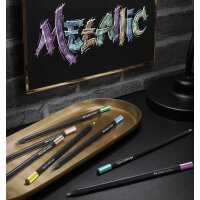 FABER-CASTELL Crayon de couleur Black Edition,...