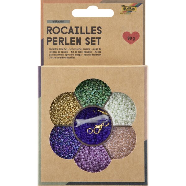folia Set de perles de rocaille MERMAID