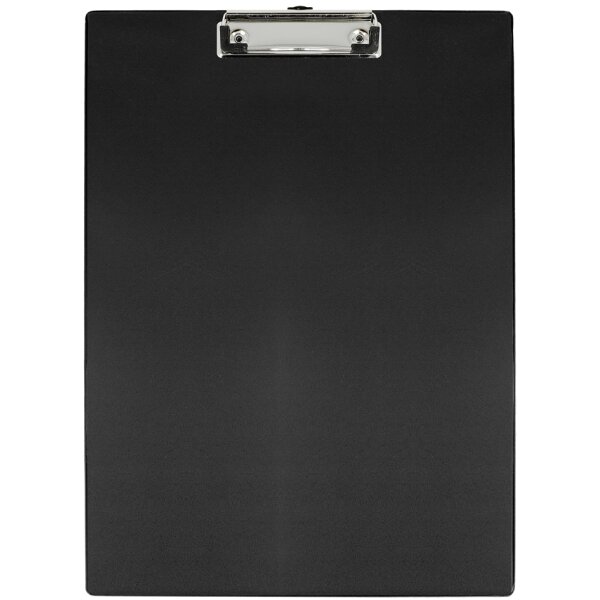 WESTCOTT Porte-bloc à pince, plastifié, A5, noir