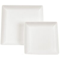 NATURE Star Zuckerrohr-Teller Eleganza, quadratisch, 170 mm
