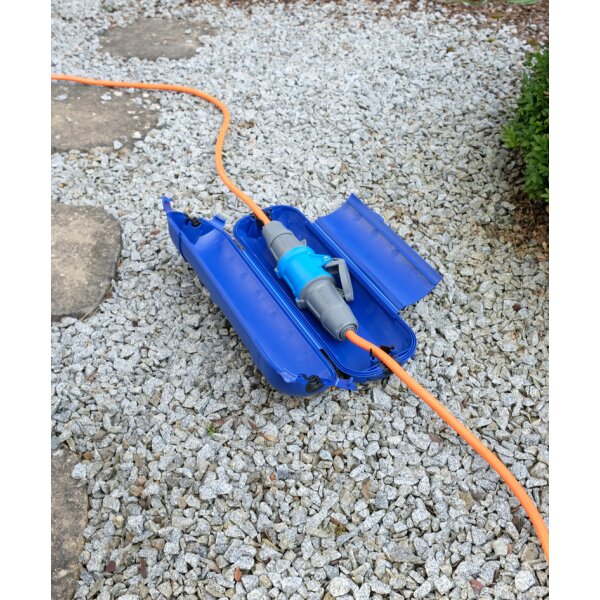 brennenstuhl Boîtier de sécurité Safe-Box CEE 230V, bleu